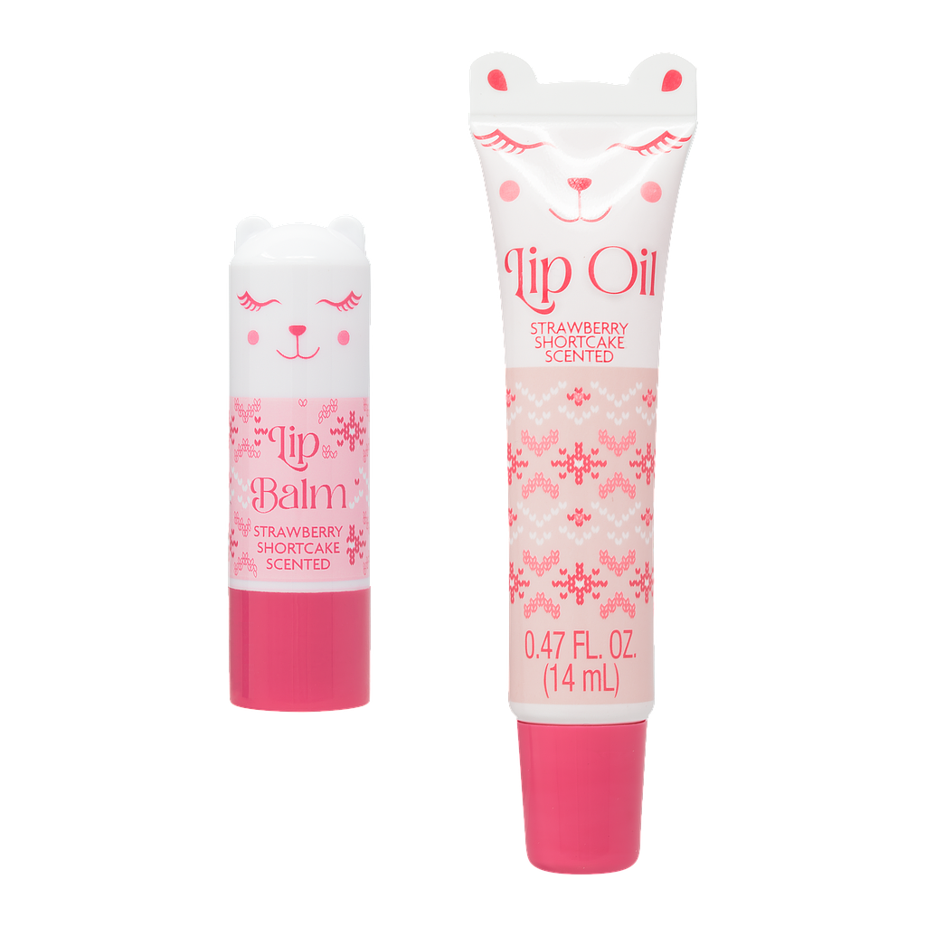 L.A Colors - Cutie Besties Duo Holiday Strawberry Shortcake C43455