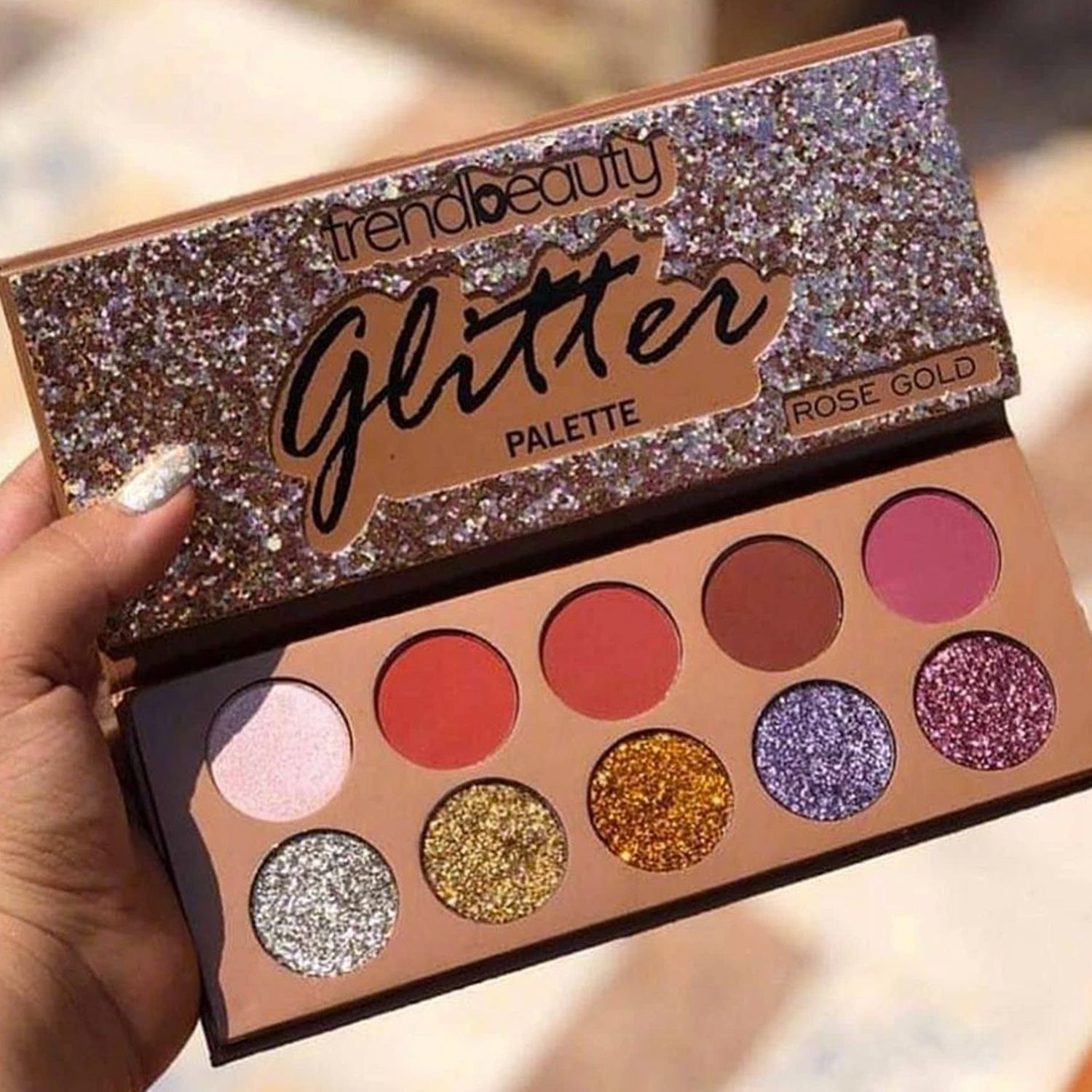 Trend Beauty - GLITTER ROSE GOLD 