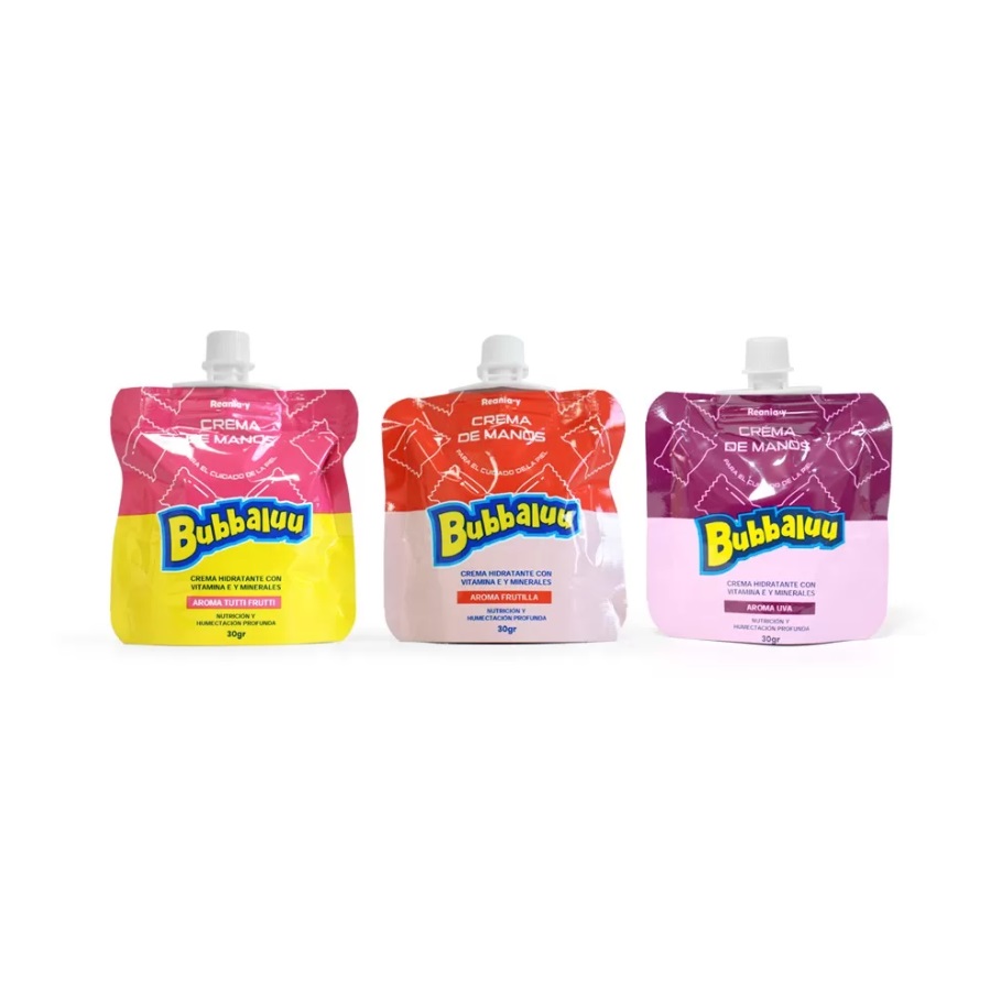Crema de Mano Bubbaluu Uva 30 gr