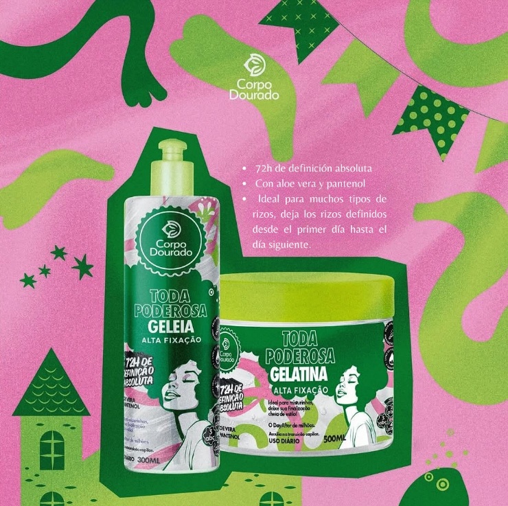 Corpo Dourado - Gel Alta Fijacion 500 ml