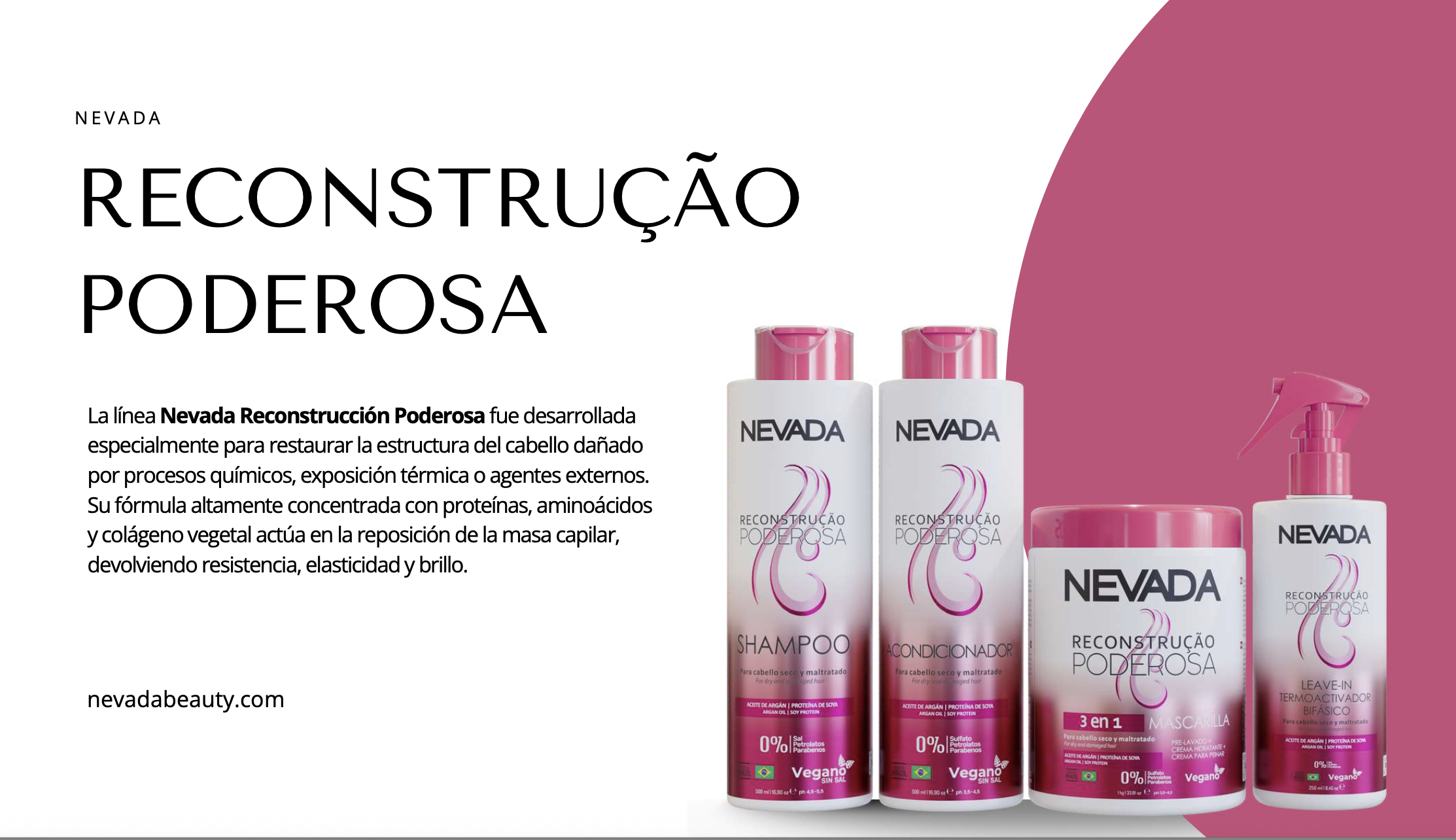 Nevada - ACONDICIONADOR RECONSTRUCCIÓN PODEROSA 500ml