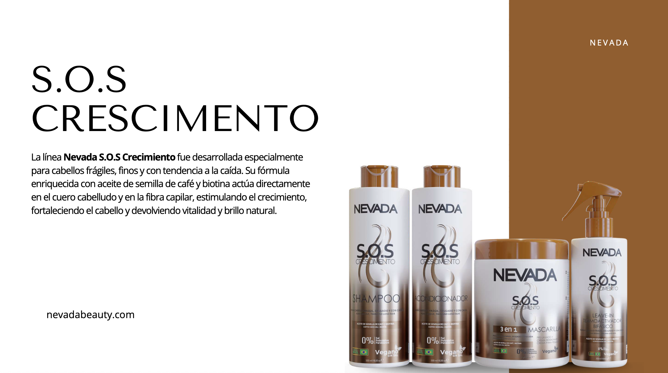 Nevada - ACONDICIONADOR S.O.S CRESCIMIENTO 500ml