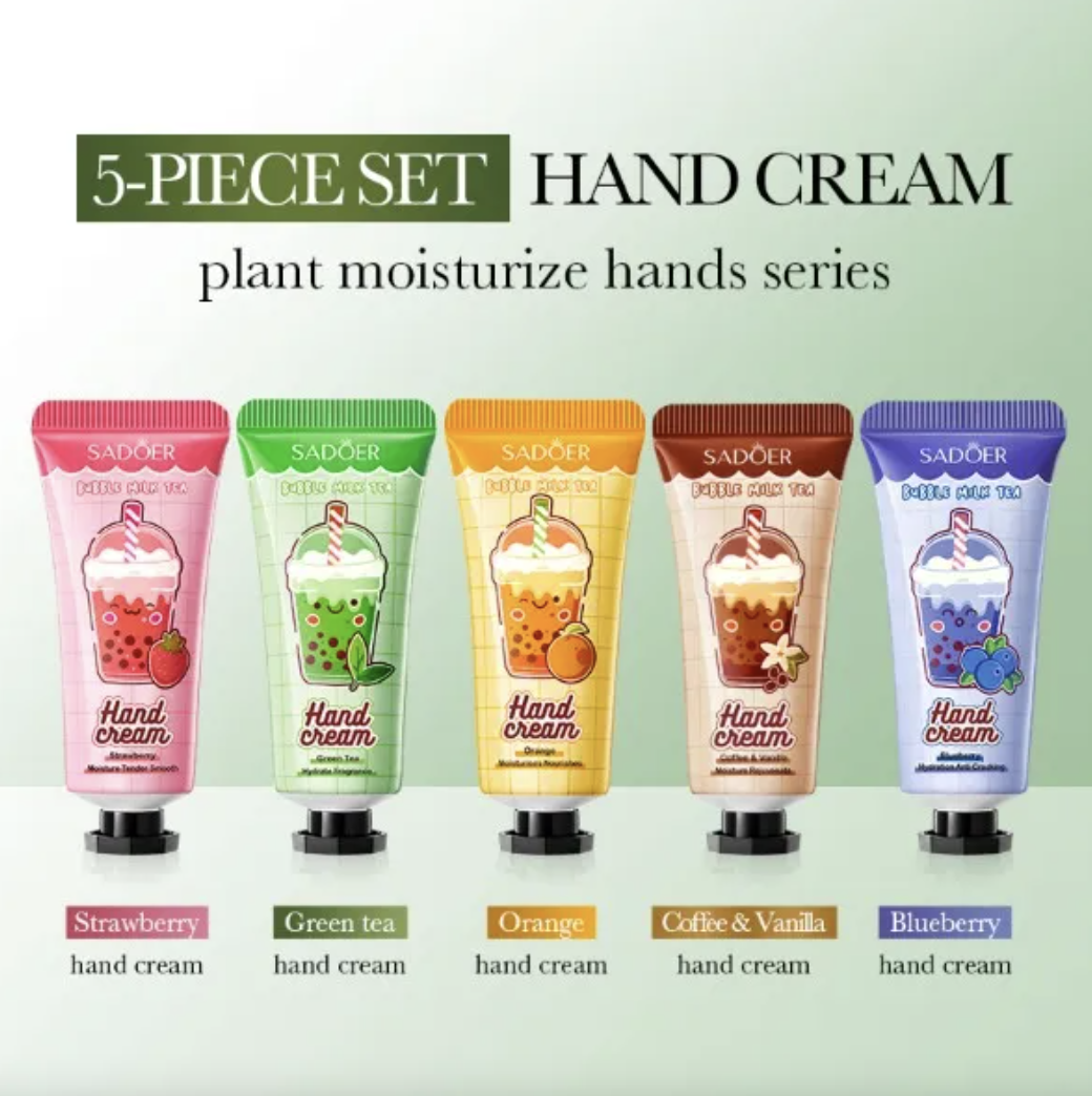 Sadoer - Set Crema de Mano Bubble Milk Tea