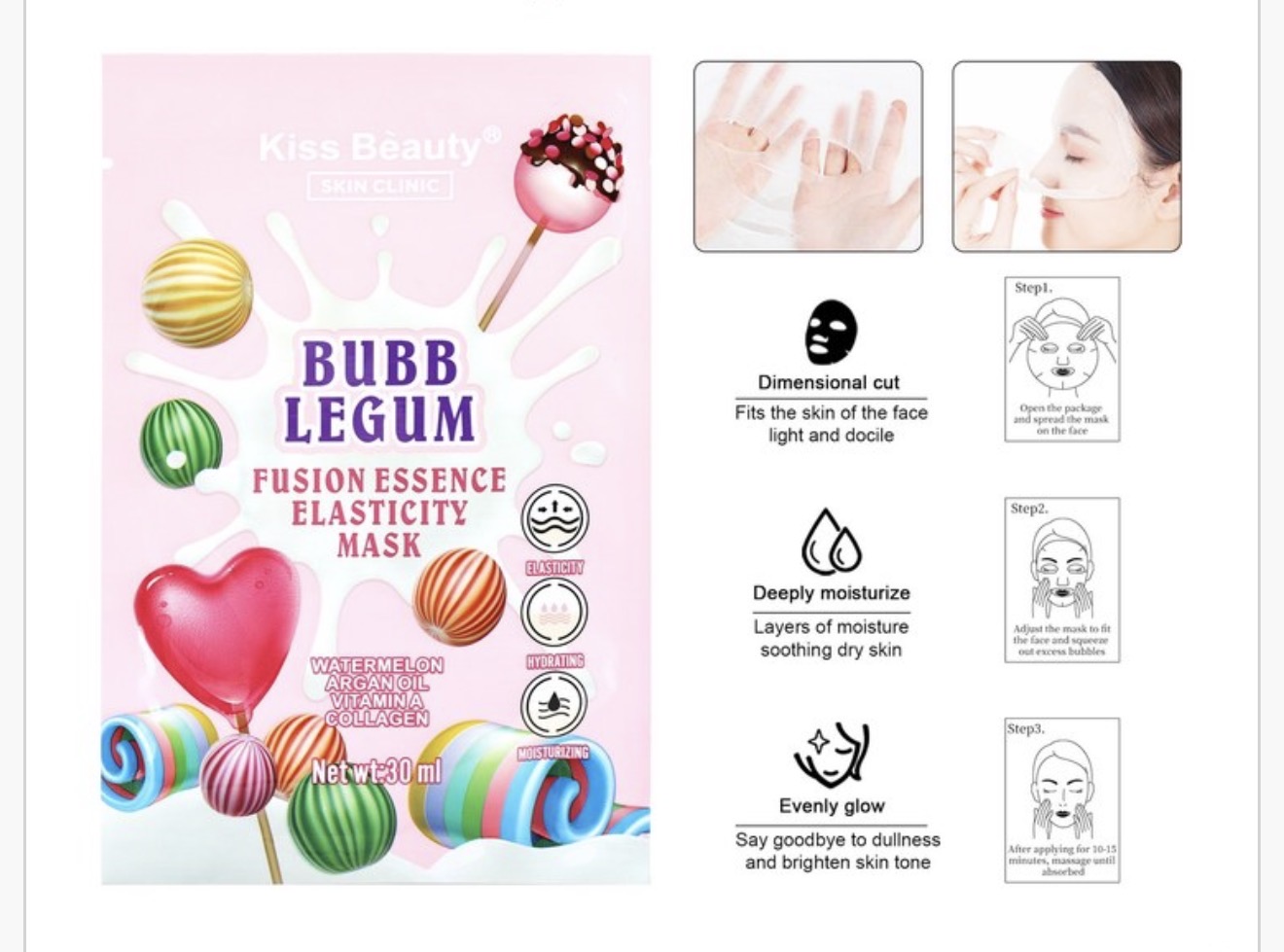 Kiss Beauty - Mascarillas Faciales