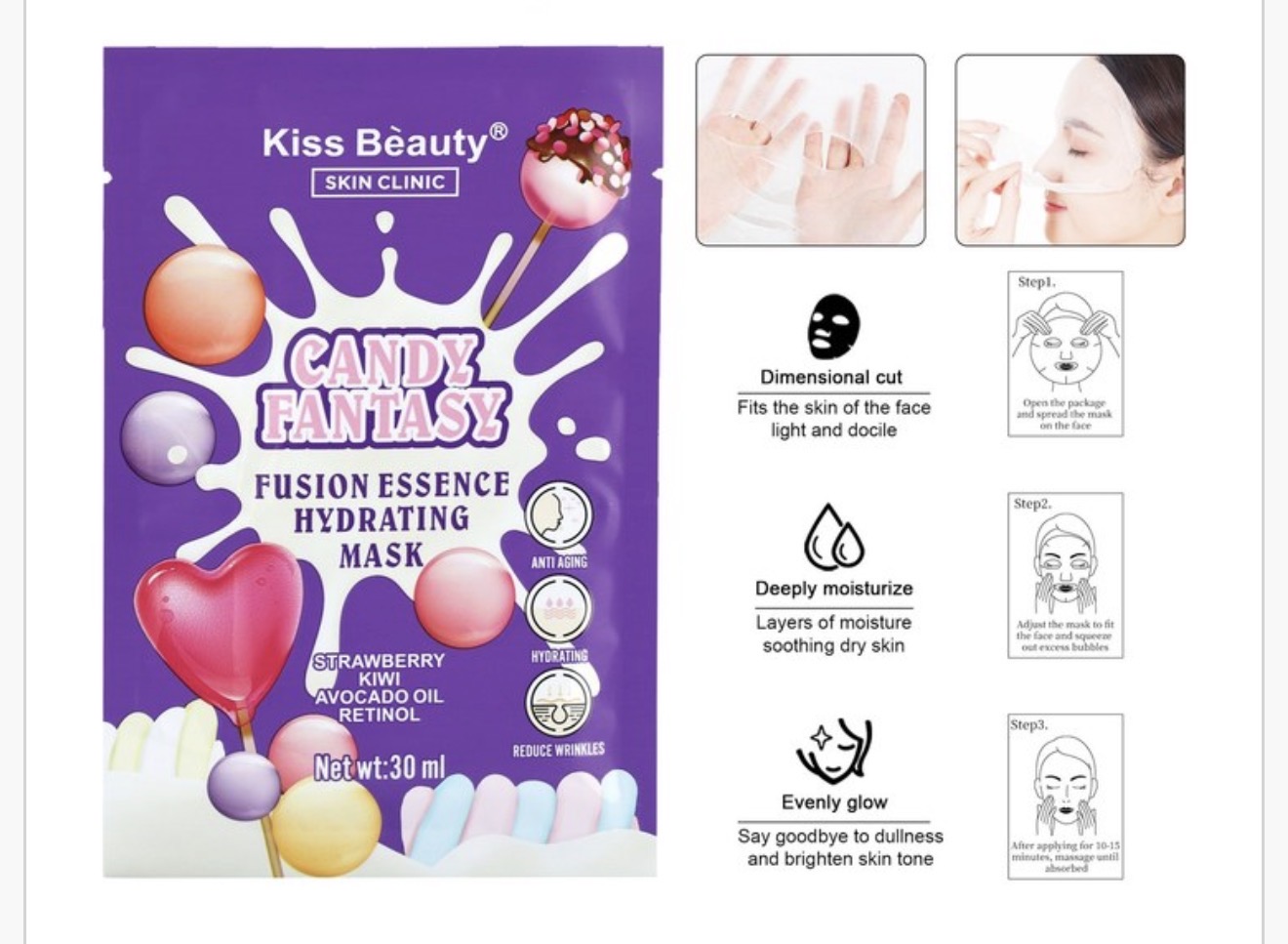 Kiss Beauty - Mascarillas Faciales