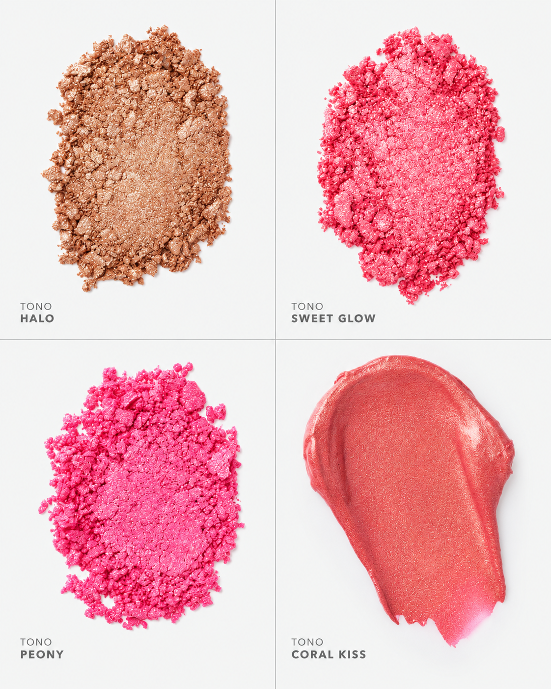 Ruby Rose - Paleta Blush Iluminador Shine Rose Gold