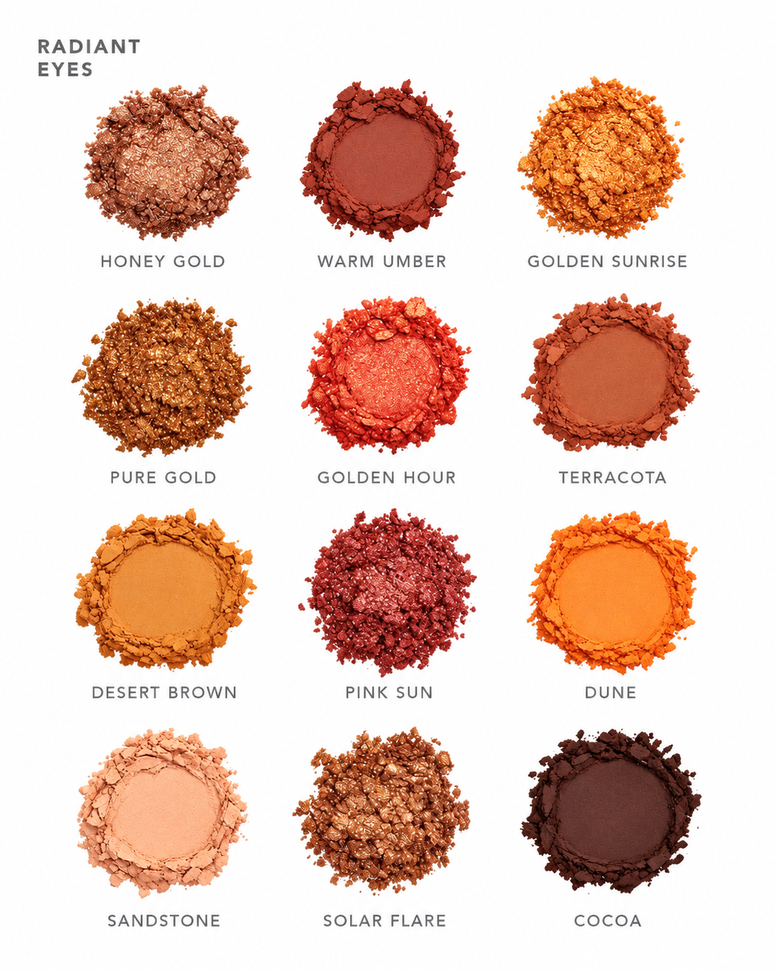 Ruby Rose - Paleta de Sombras Radiant Eyes