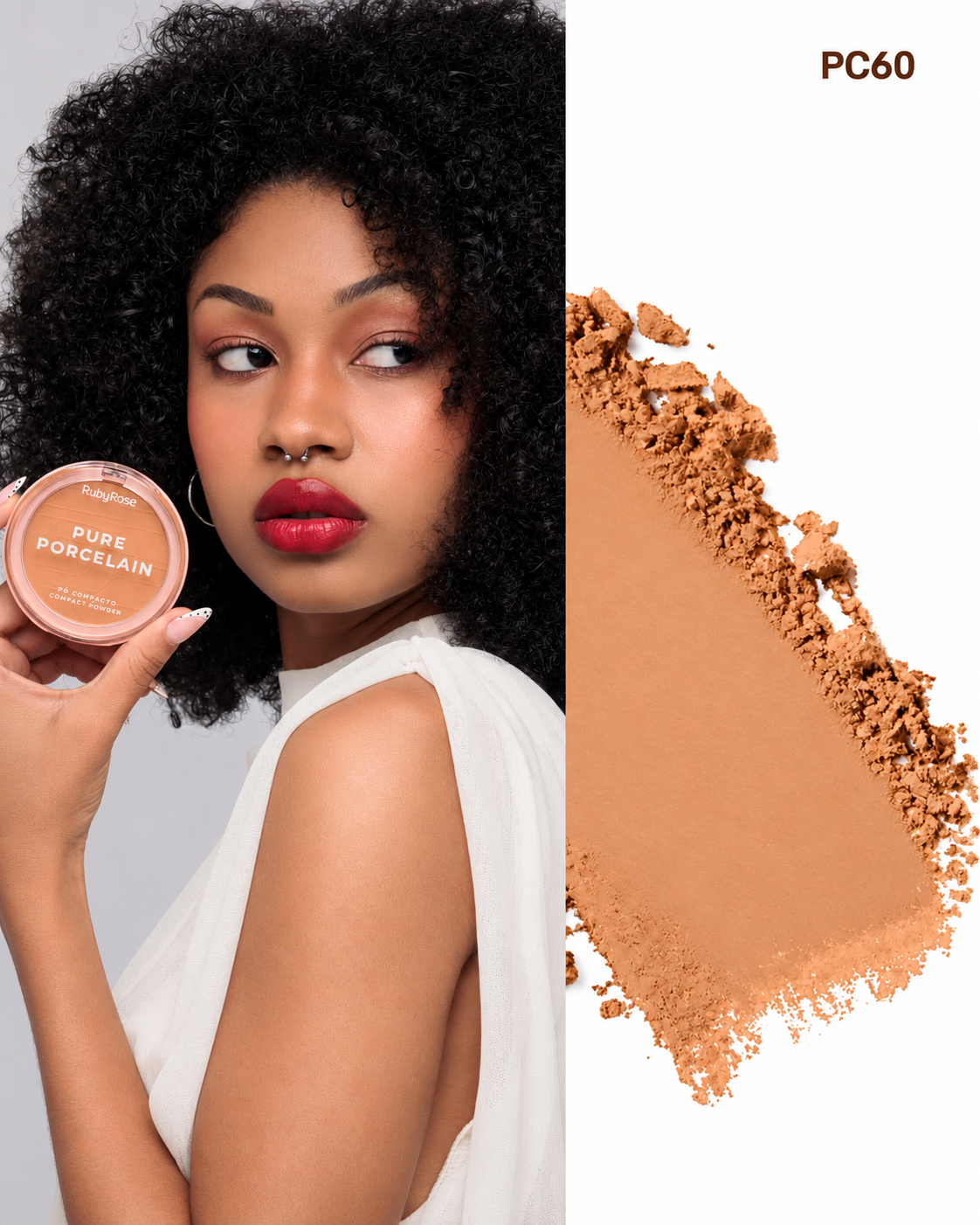 Ruby Rose - Polvo Compacto Pure Porcelain