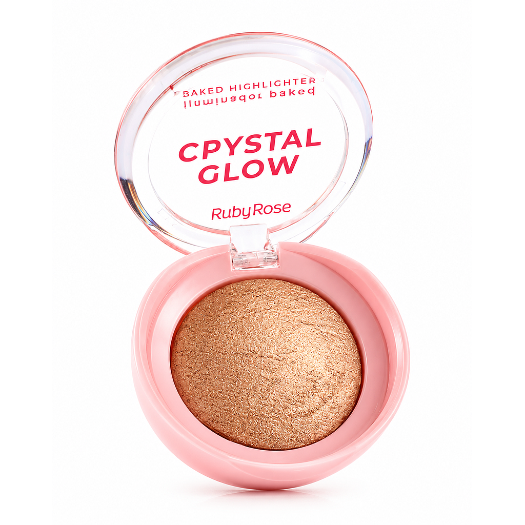 Ruby Rose - Iluminador Compacto Crystal Glow