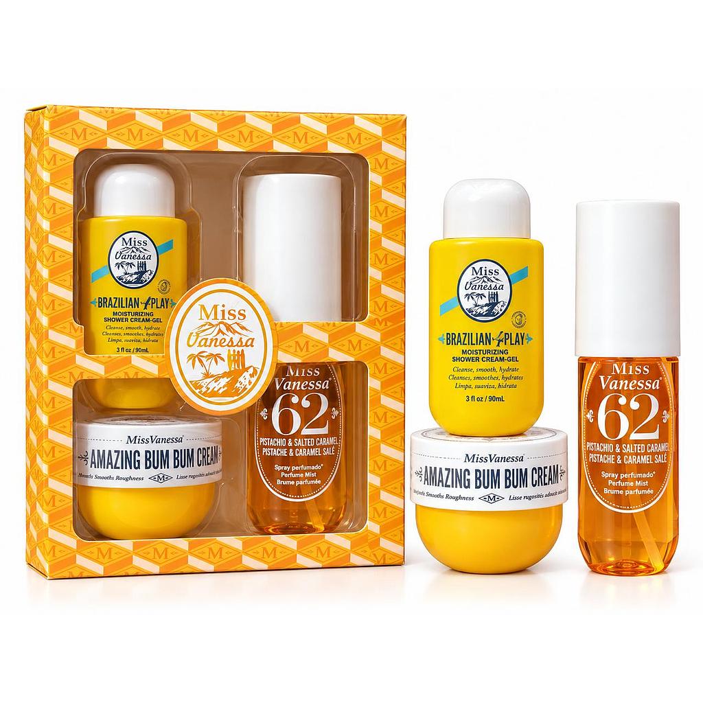 Miss Vanessa - Set Corporal de 3pcs