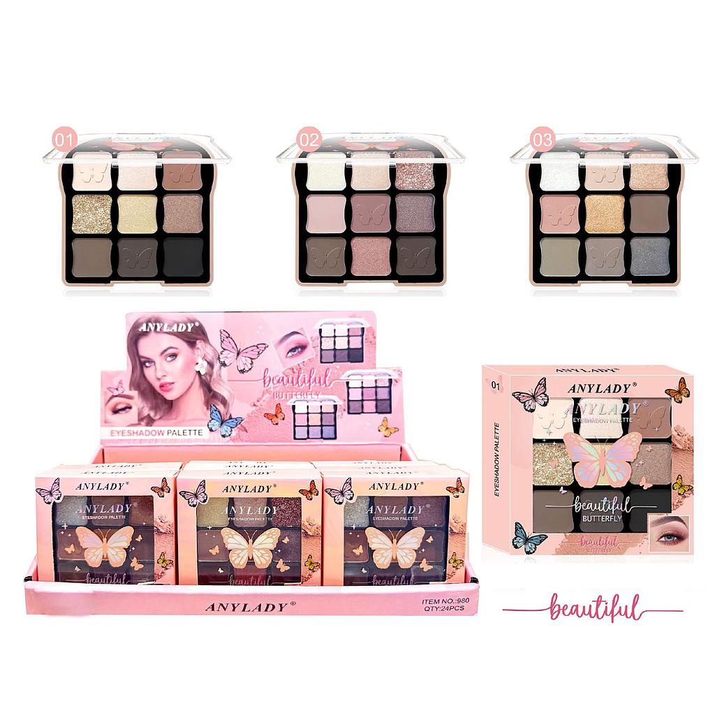 Anylady - Sombra de Ojos Beautiful Butterfly