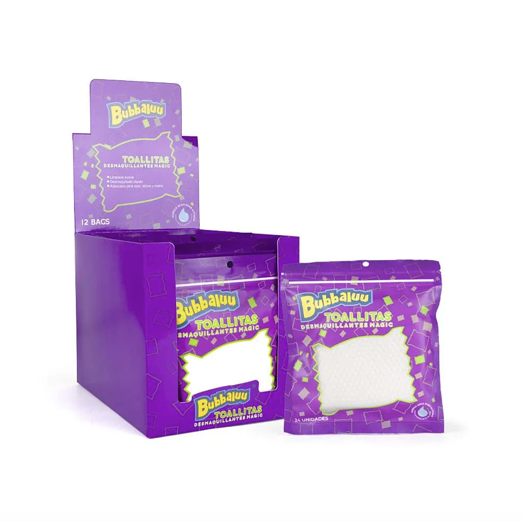 Bubbaluu - Toallitas Desmaquillantes Magic