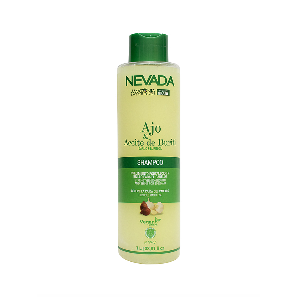 NEVADA - Shampoo Amazonia Ajo y Aceite de Buriti 1LT