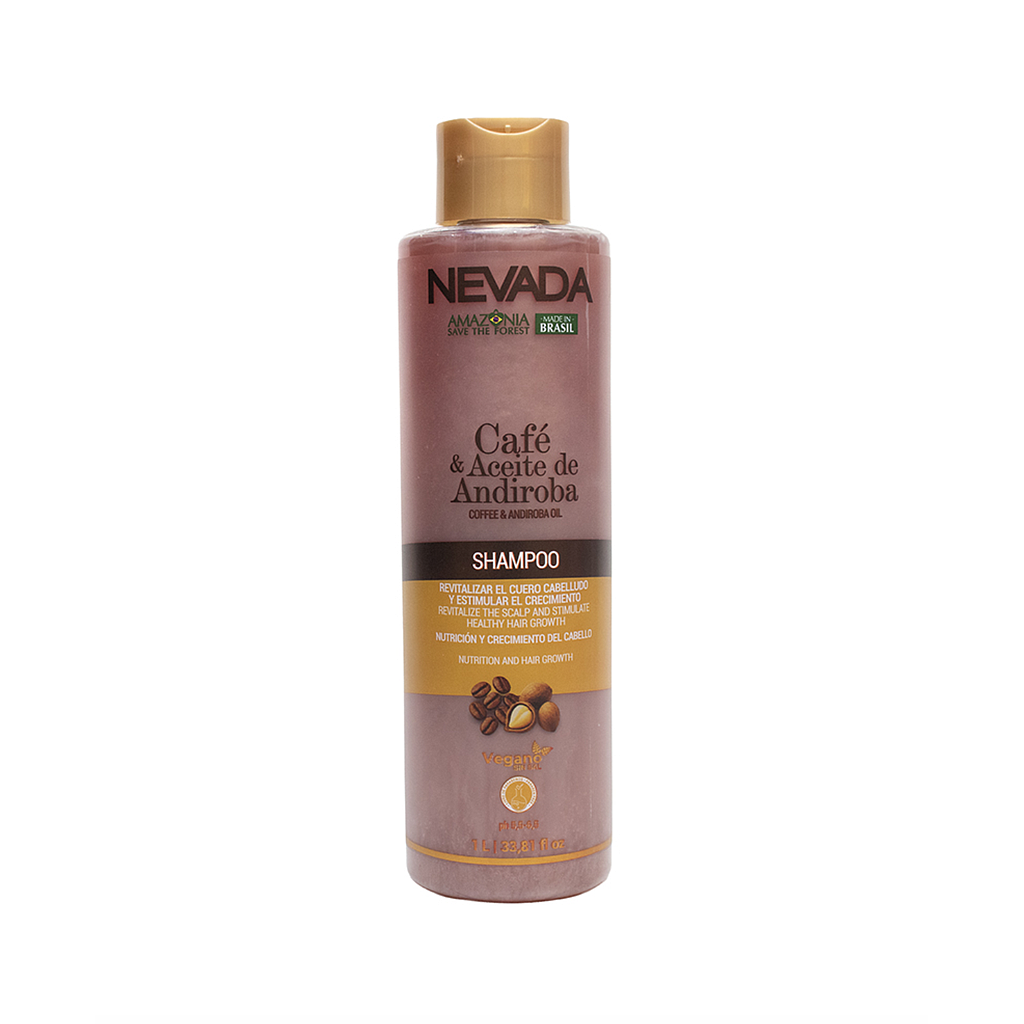 NEVADA - Shampoo Amazonia Cafe y Aceite de Andiroba 1LT