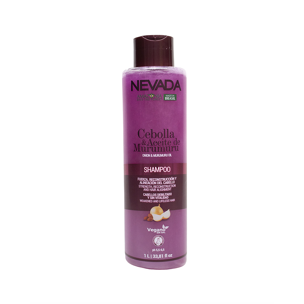 NEVADA - Shampoo Amazonia Cebolla y Aceite de Murumuru 1LT