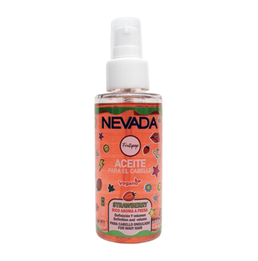 NEVADA - Aceite Capilar Frutipop Frutilla 100ml