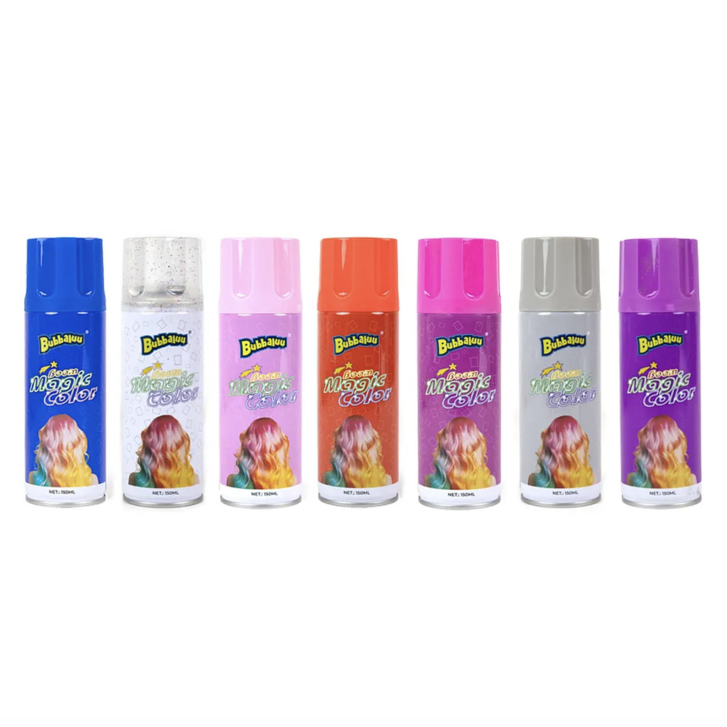 Bubbaluu - Spray Pintura para Cabello Temporal 150ml