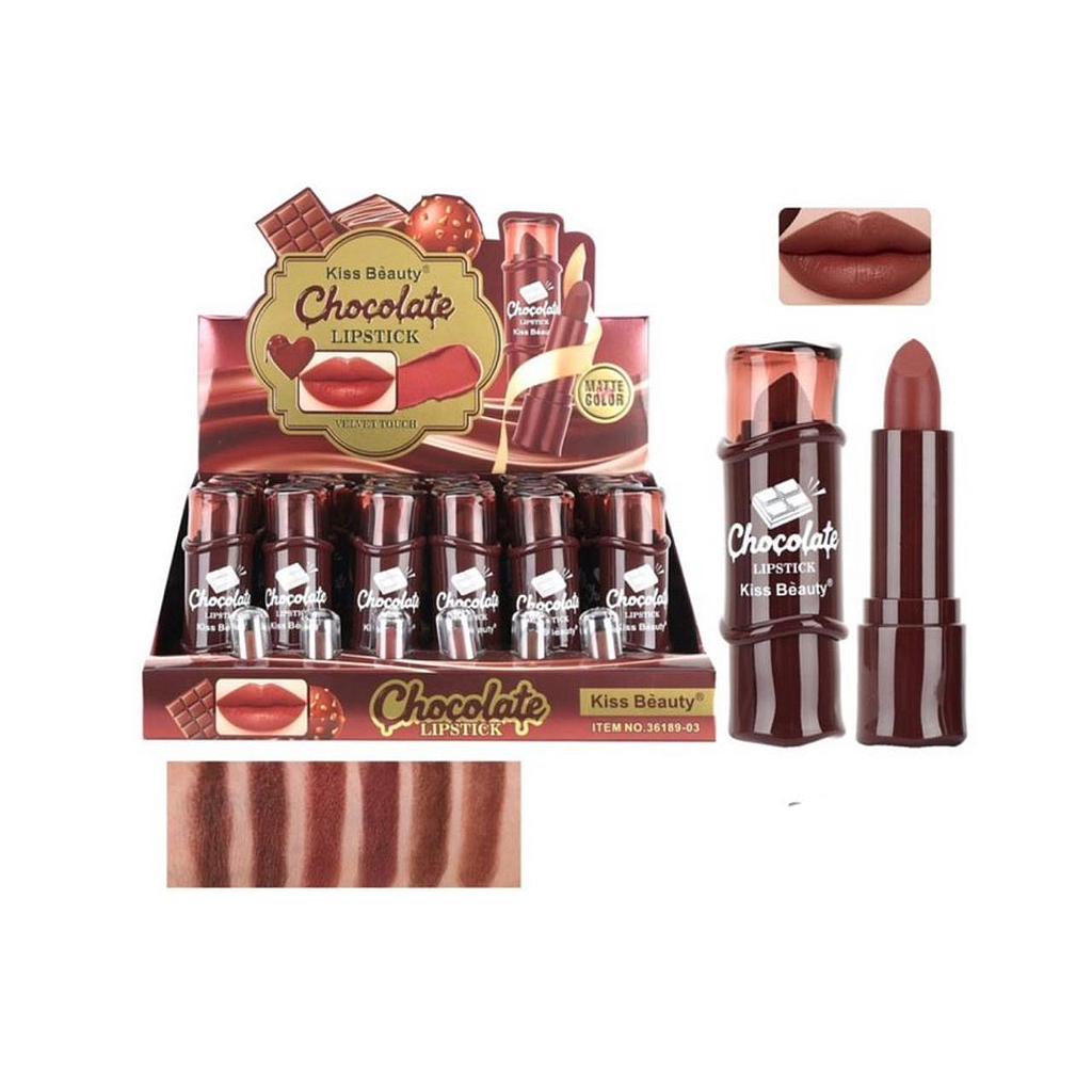 Kiss Beauty - Lip Stick Chocolate