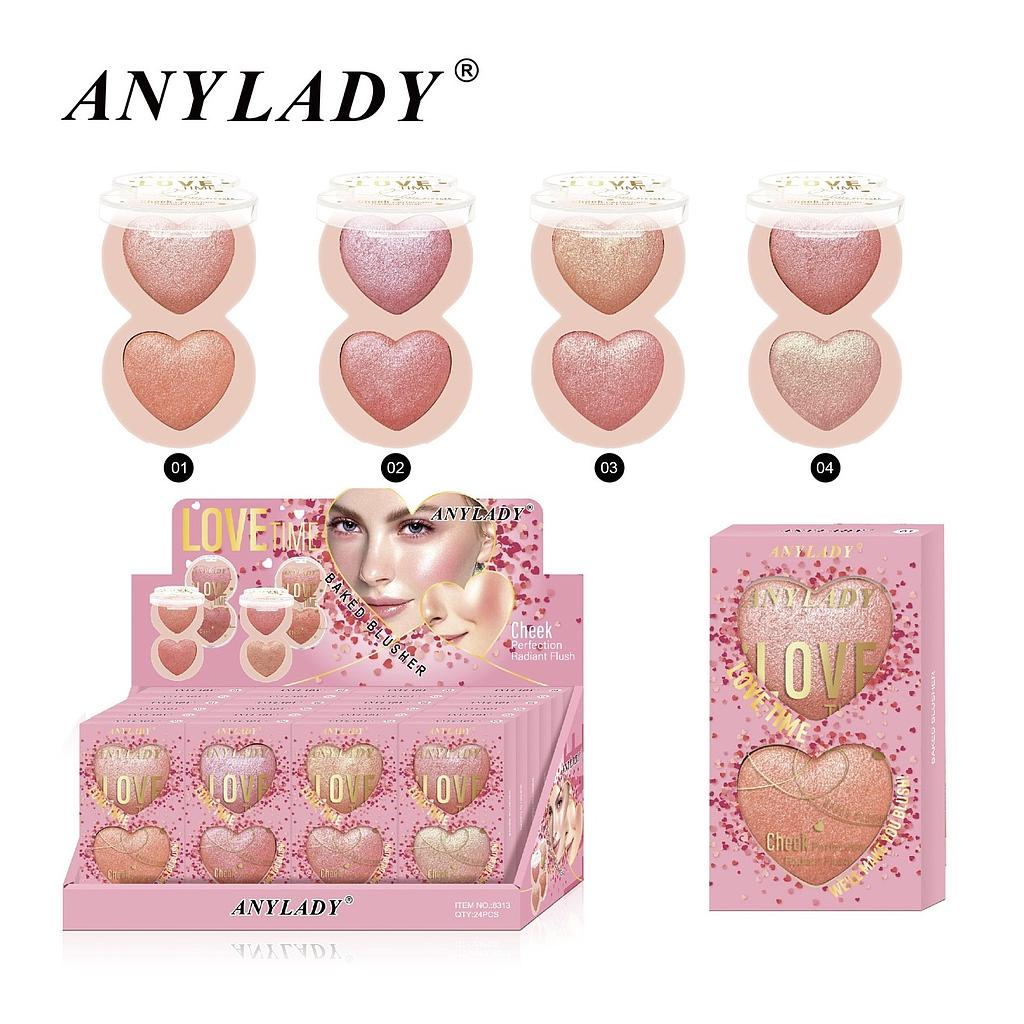 Any Lady - Rubor &amp; Iluminador LOVE