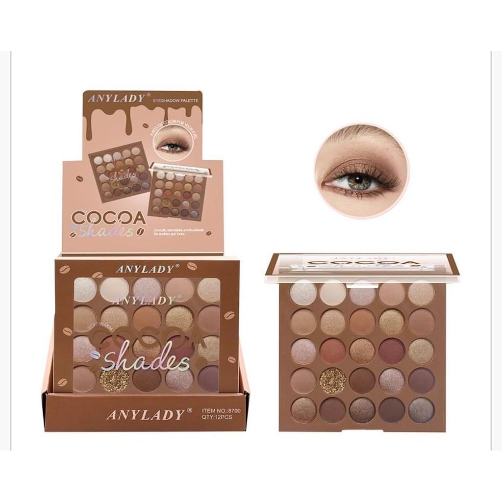AnyLady - Paleta de Sombras Cocoa Shades