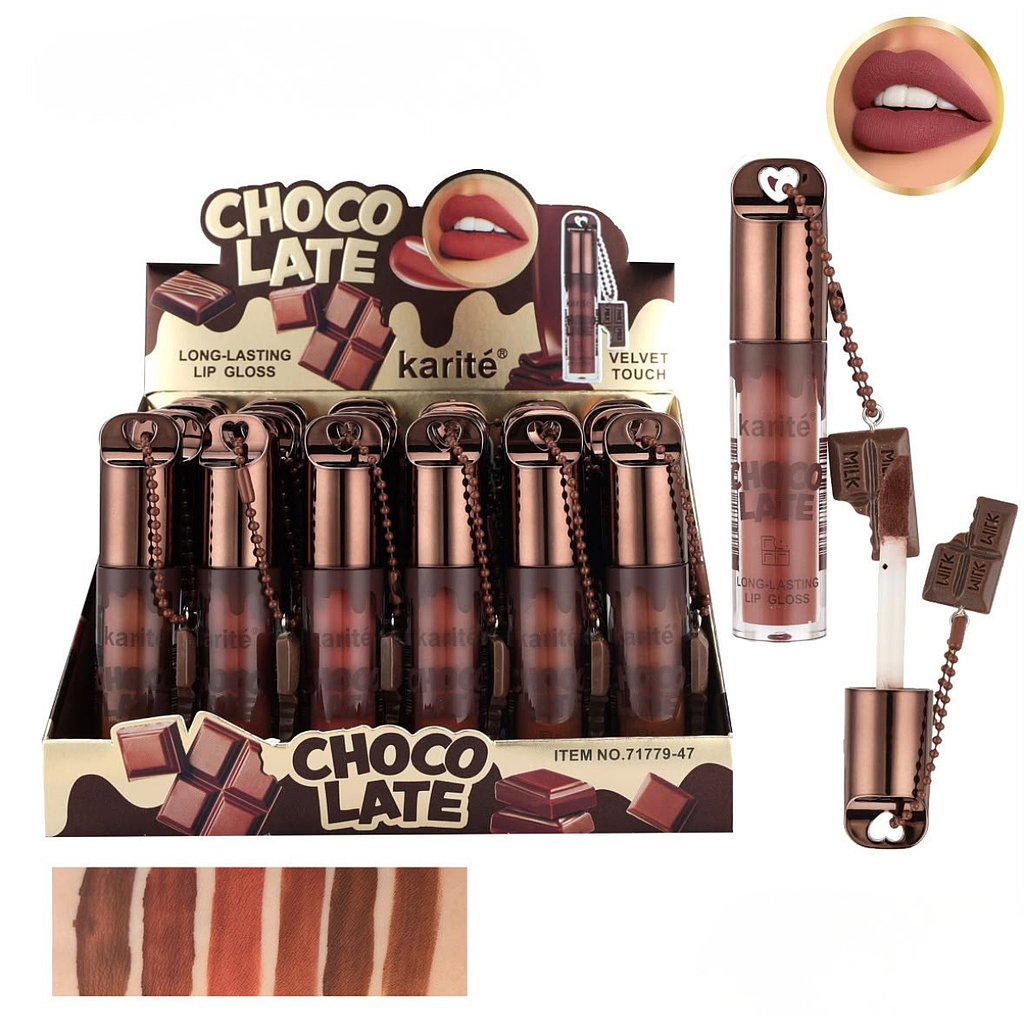 Karité - Brillo Labial Chocolate