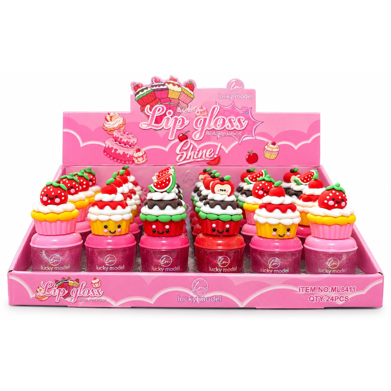 Lucky Model - Lip Gloss Cupcake Shine