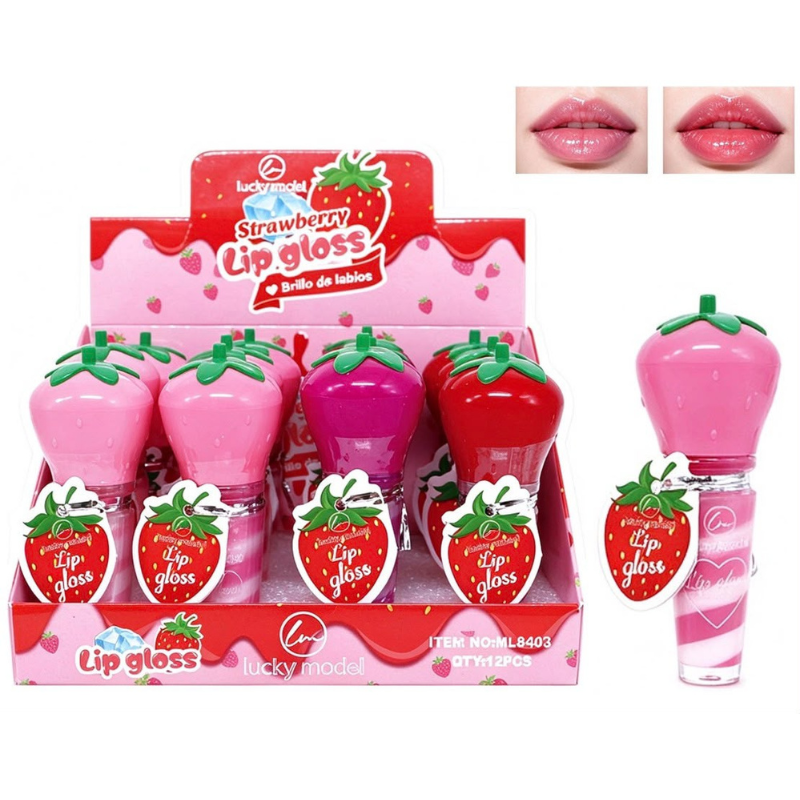 Lucky Model - Lip Gloss Strawberry