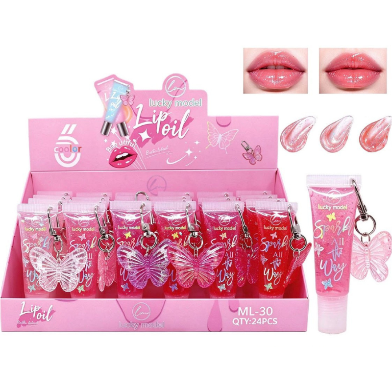 Lucky Model - Lip Oil Butterfly