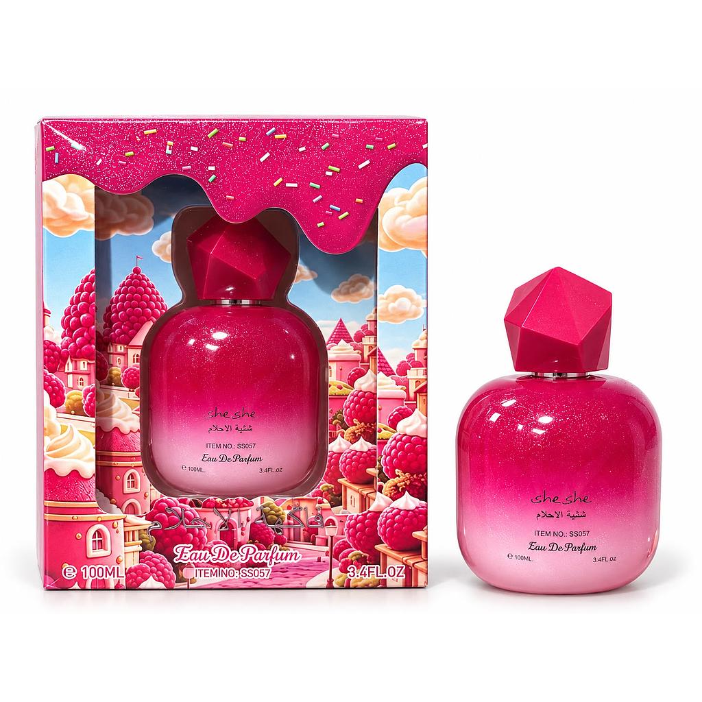 She She - Perfume Arabe Frutal de 100ml
