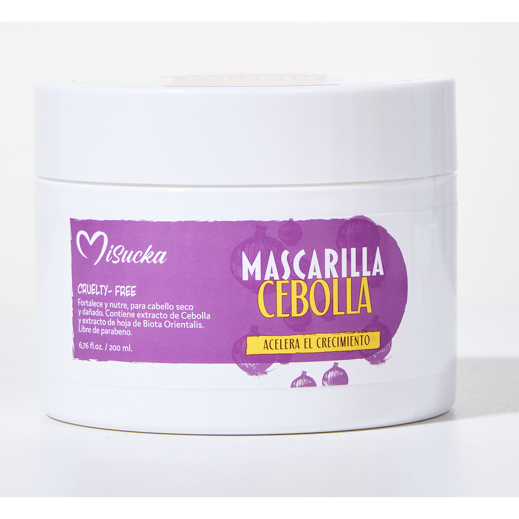 MISUCKA - Mascarilla Cebolla Acelera Crecimiento