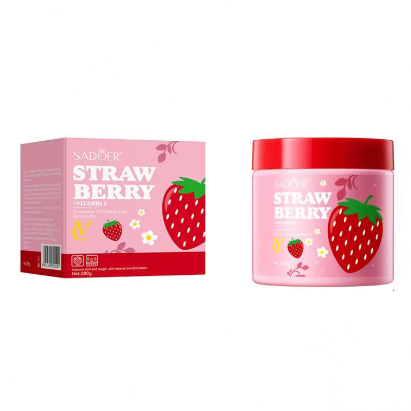 Sadoer - Mantequilla Corporal Frutilla + Vitamina C
