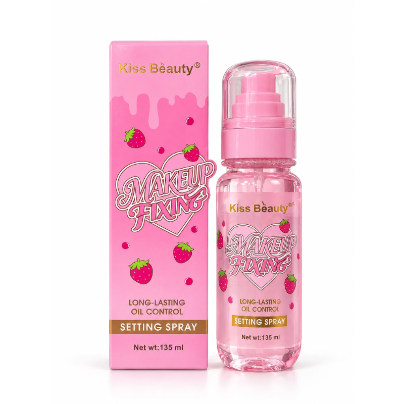 Kiss Beauty - Fijador de Maquillaje Control de Aceite