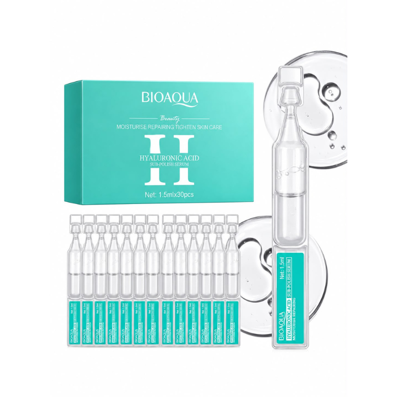 BioAqua - Set de Serum Faciales Ácido Hialurónico 30pcs