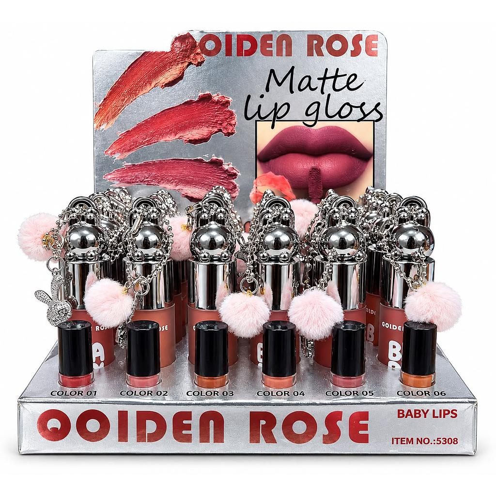 Qoiden Rose - Matte Lip Gloss Baby Lips
