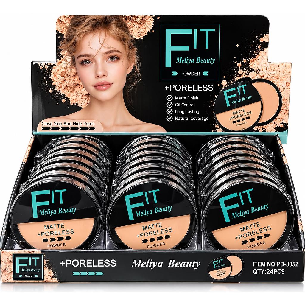 Meliya Beauty - Polvo Matte Fit