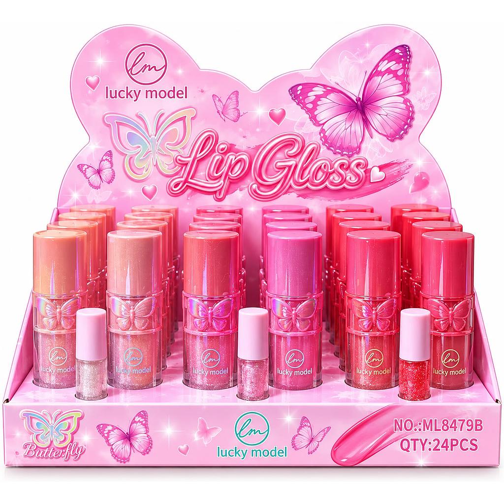 Lucky Model - Lip Gloss Butterfly