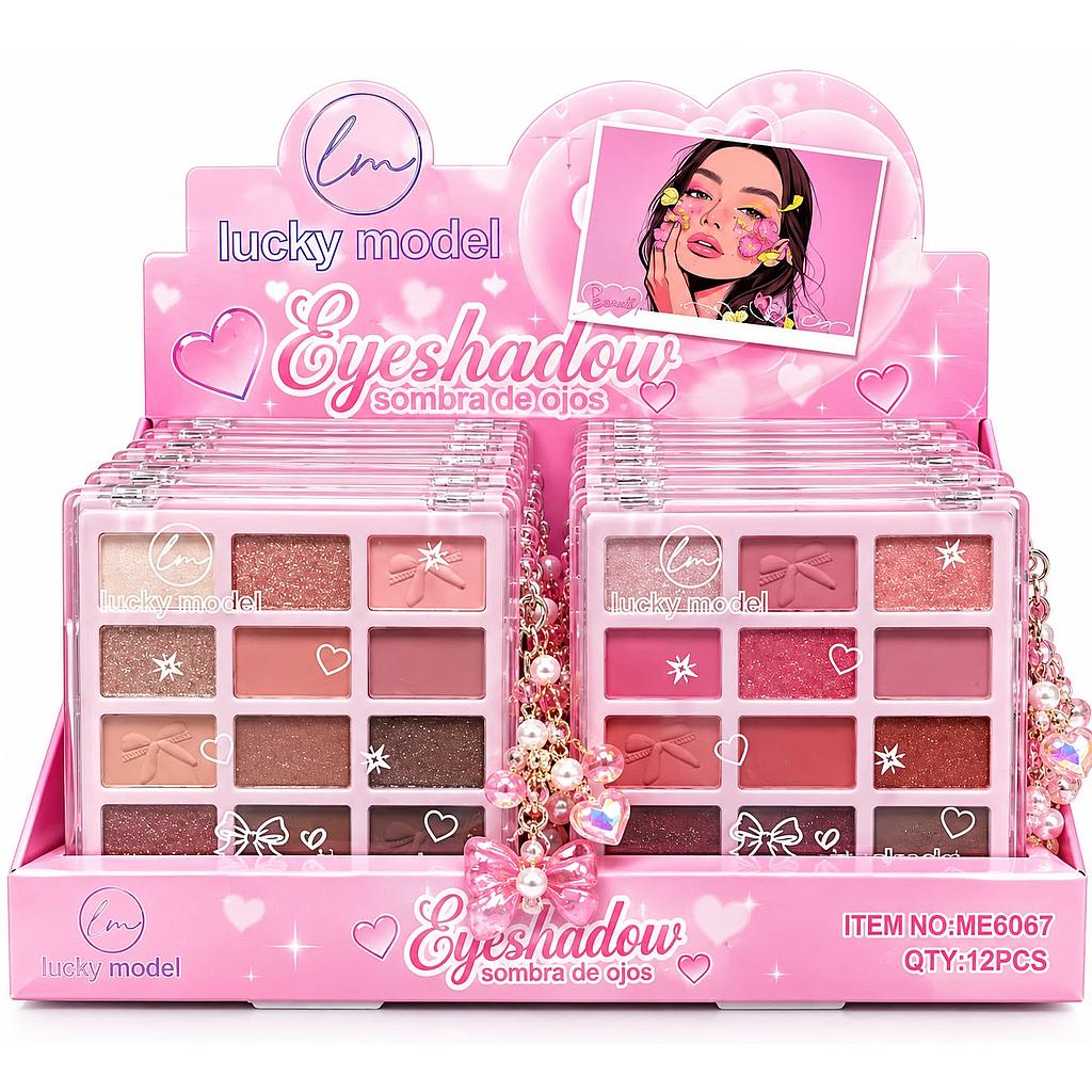Lucky Model - Paleta de Sombras Soft Pink