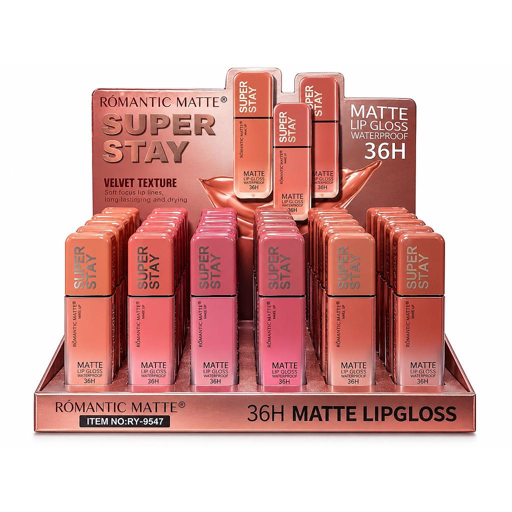 Romantic Matte - Lip Gloss Matte Super Stay