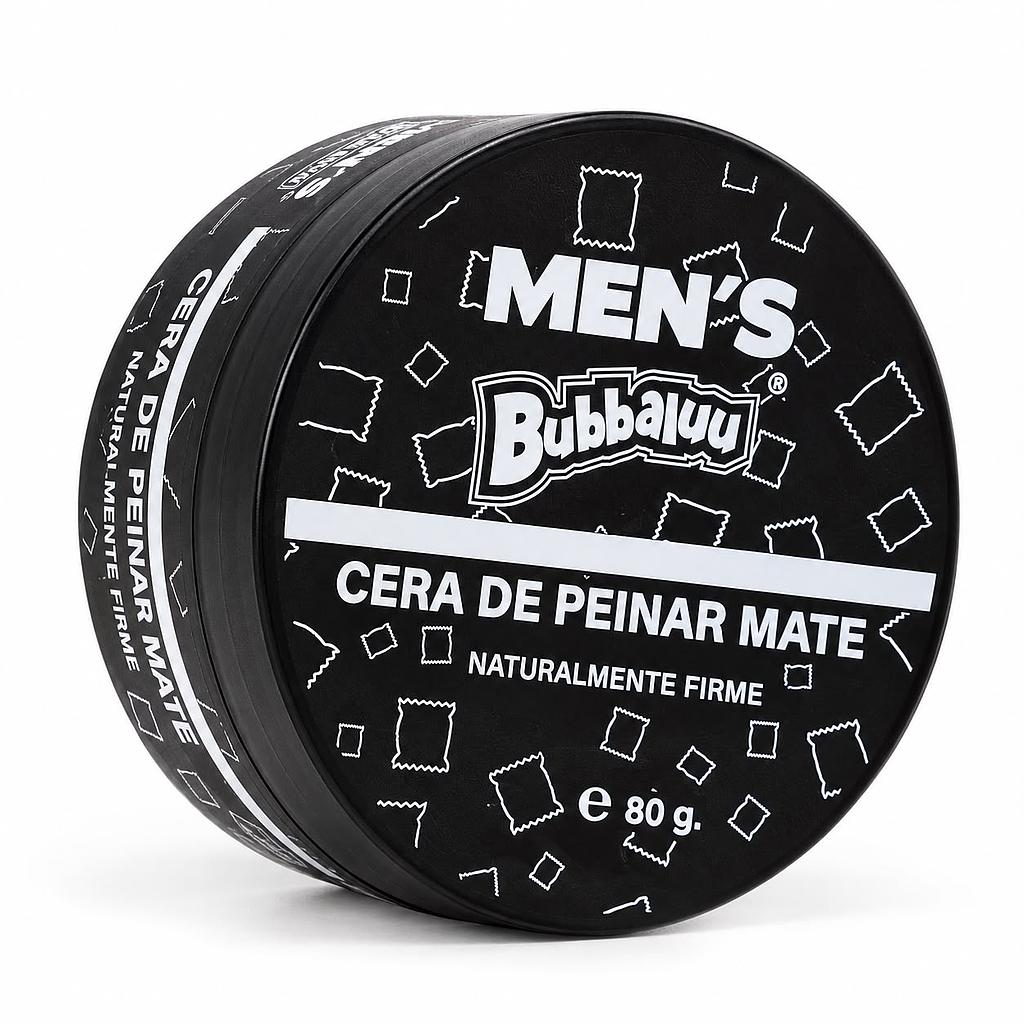 Bubbaluu - Cera de Peinar Mate Men´s