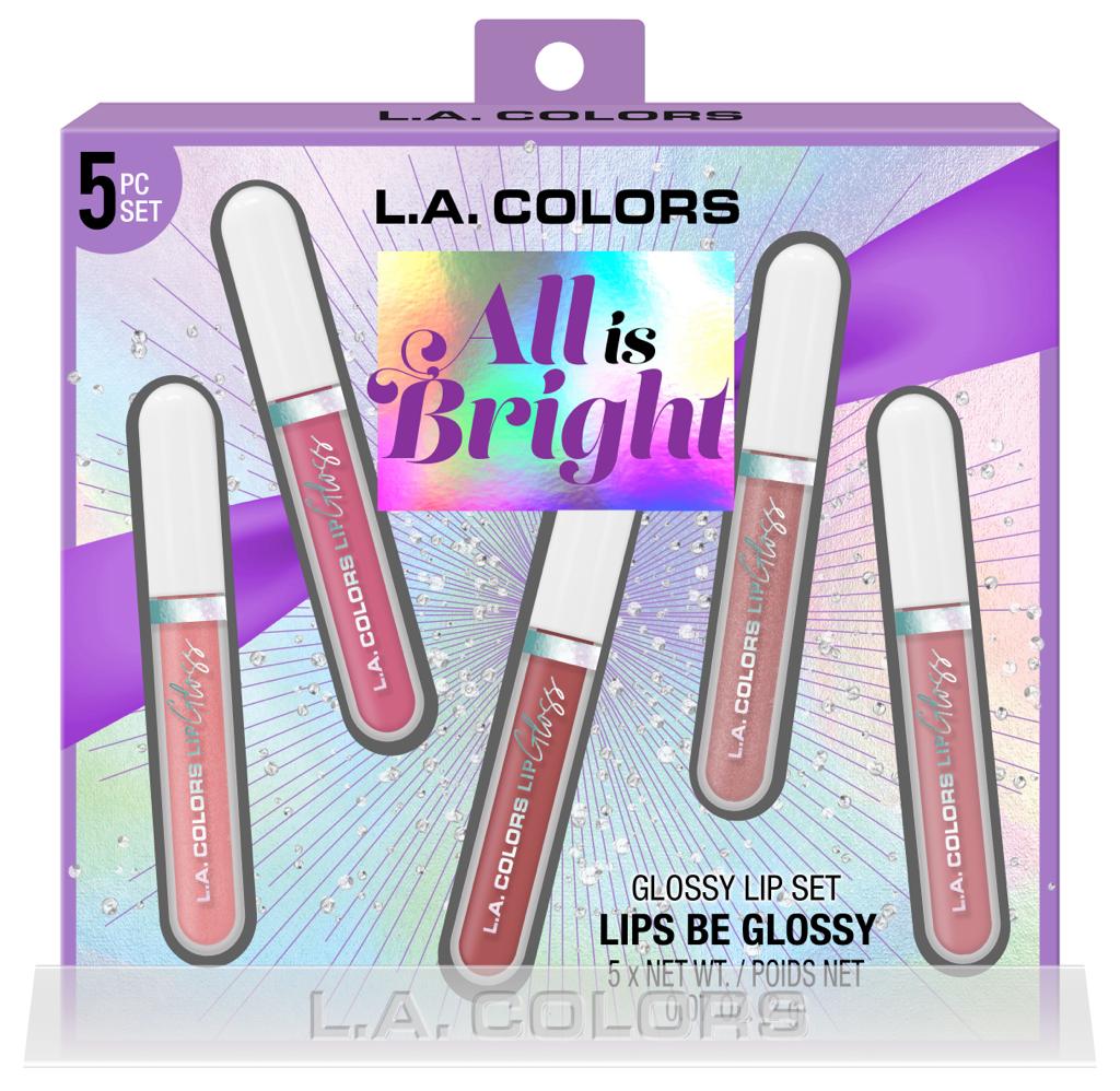 L.A COLORS - C43337 Set 5 Labiales Lip Color