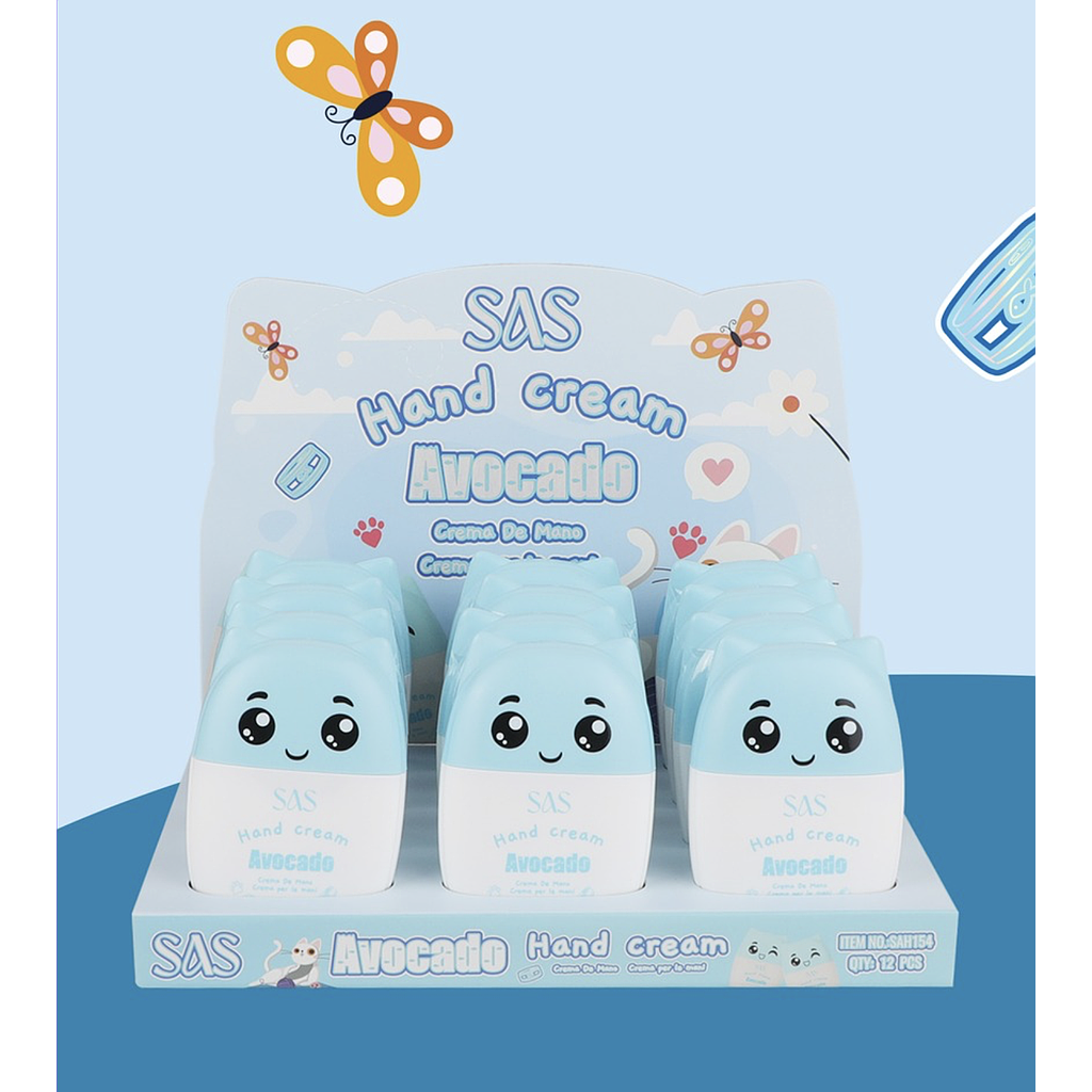 Sas - Crema Para Manos Avocado 12 Unidades SAH154