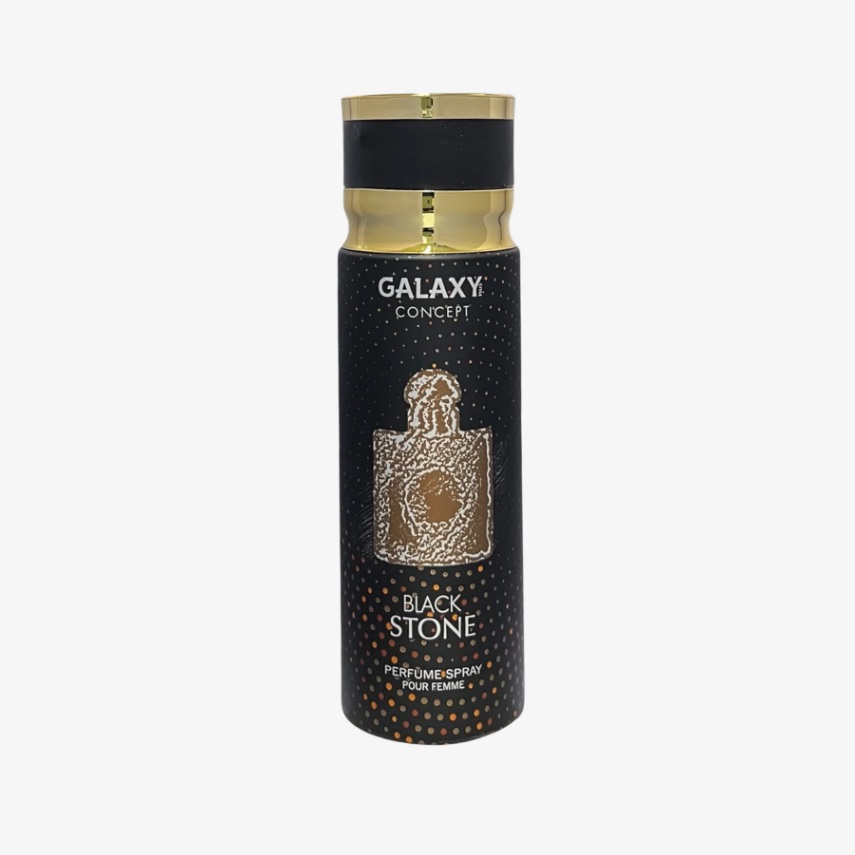 Galaxy Plus Concept BLACKSTONE Perfume Body Spray - Inspired By Black Opium 200ml