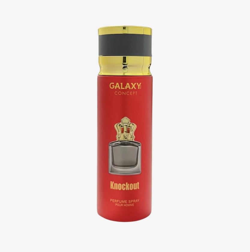Galaxy Plus Concept KNOCKOUT Perfume Body Spray - Inspired By Scandal Pour Homme 200ml