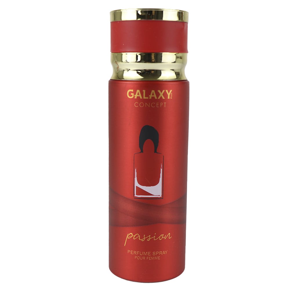 Galaxy Plus Concept Passion body spray - Inspired by SI Passione 200ml