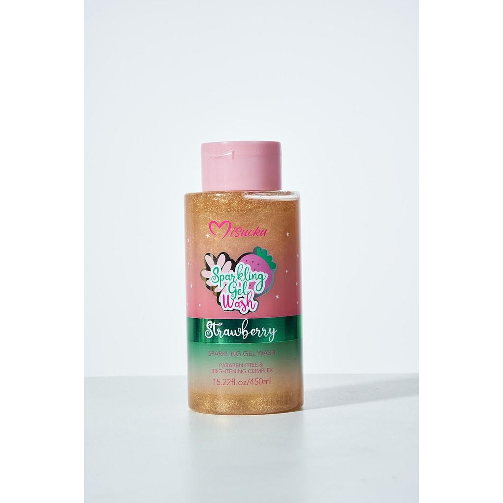 MISUCKA - Sparkling Gel Wash Strawberry 450ml