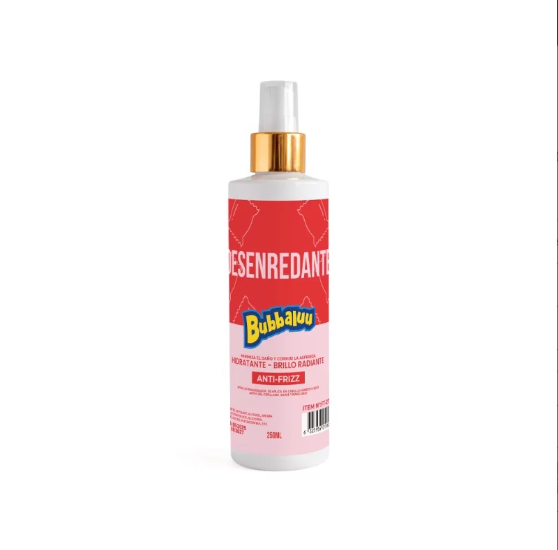 Desenredante Bubbaluu Frutilla 250 ml