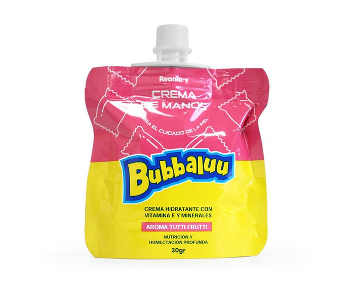 Bubbaluu - Crema de Mano Tutti Frutti 30 gr