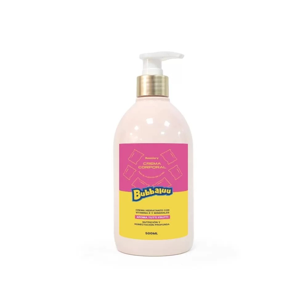 Crema Corporal Bubbaluu Tutti Frutti 500 ml
