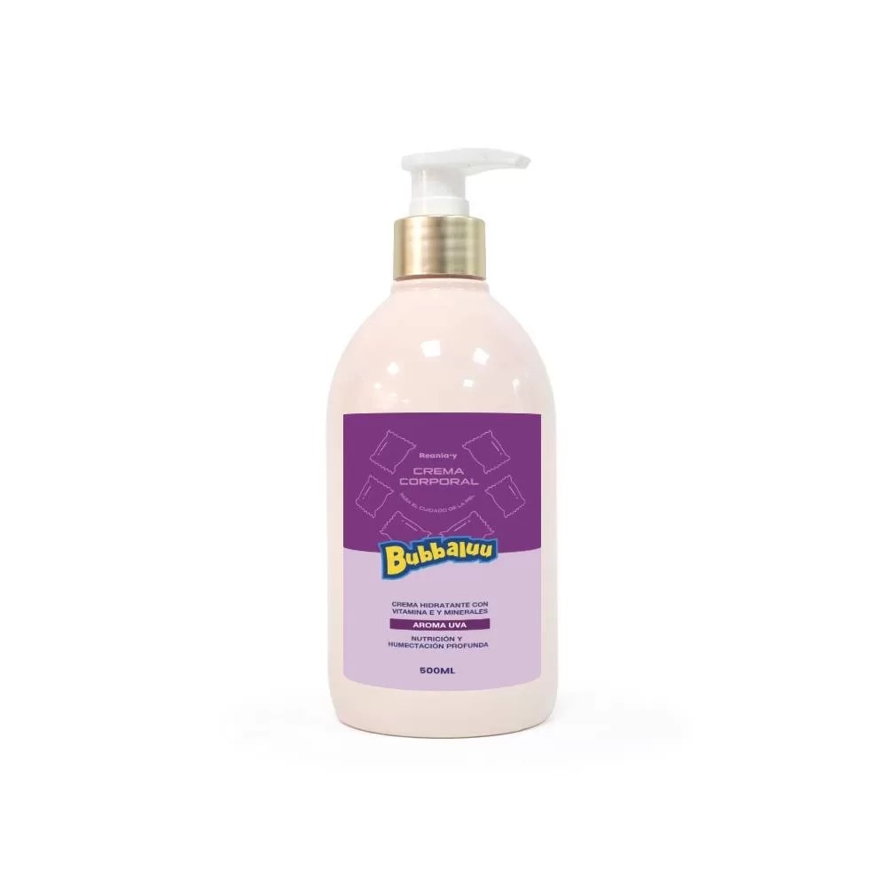 Crema Corporal Bubbaluu Uva 500 ml