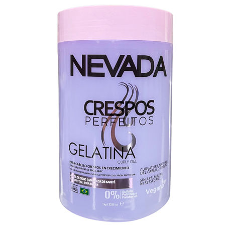 Nevada - GELATINA CAPILAR CRESPOS PERFEITOS 1kg